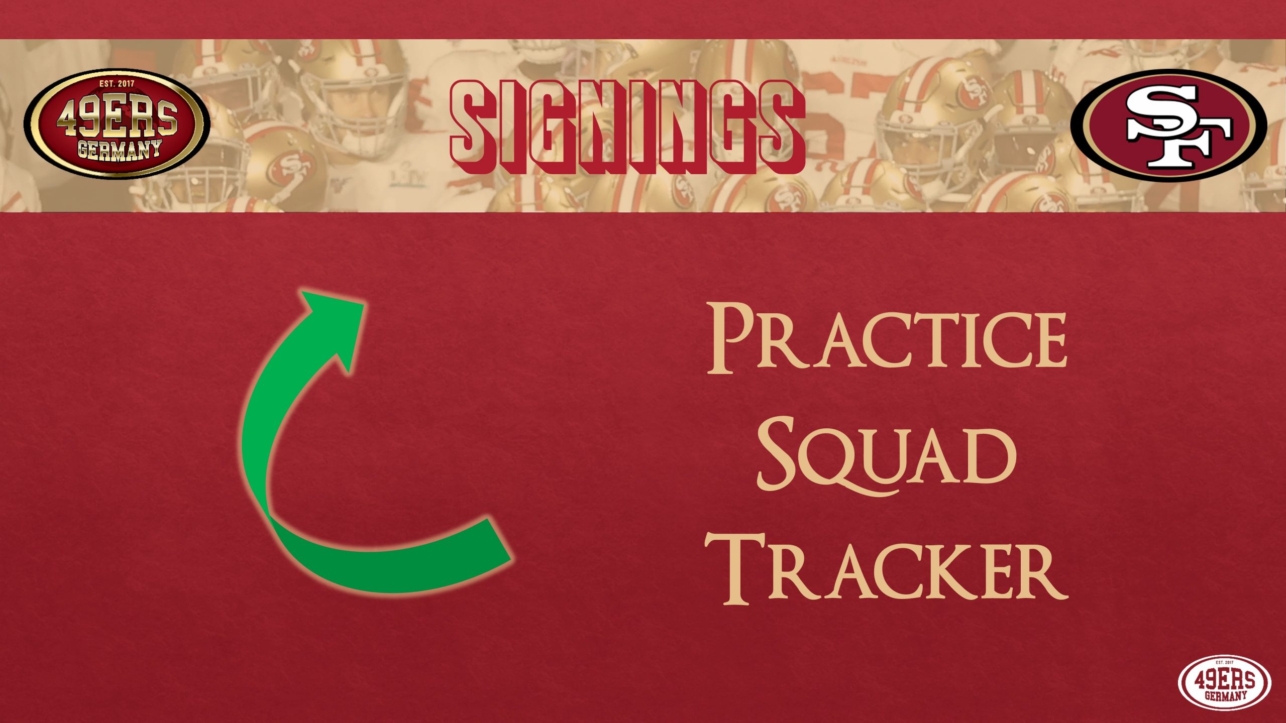 Practice Squad Tracker 49ers Germany